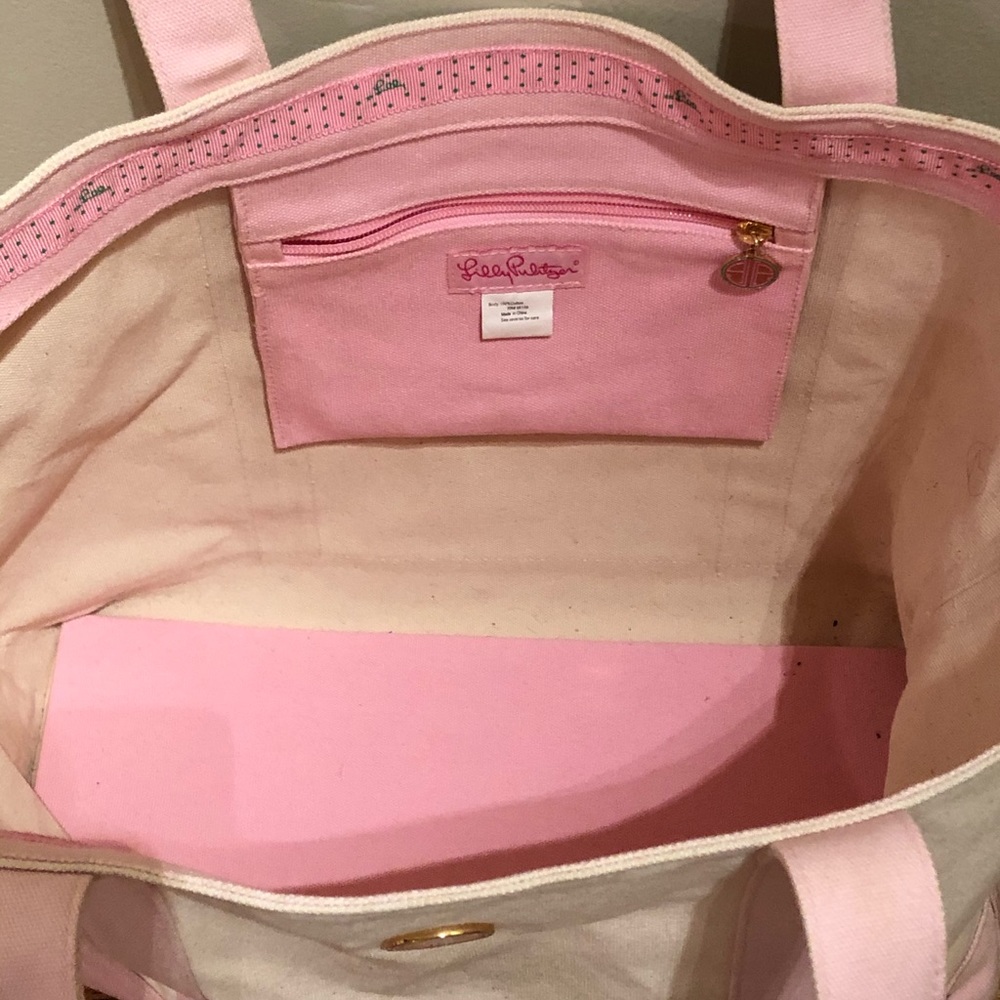 Lilly Pulitzer Canvas Tote